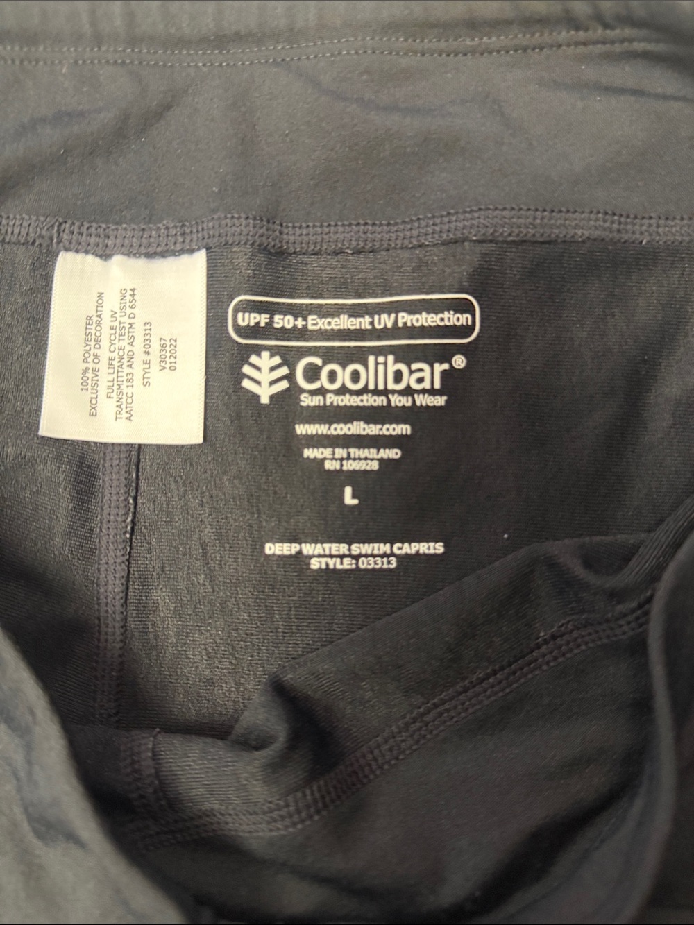 Coolibar water Swim capris L - Picture 6 of 7